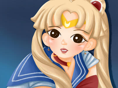 sailor moon redraw